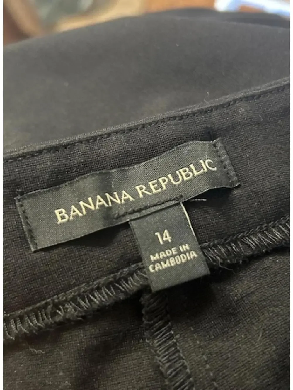 Banana Republic Women's Black Dress Pants Size 14